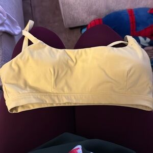 Vitality the ignite bra in yellow size LARGE